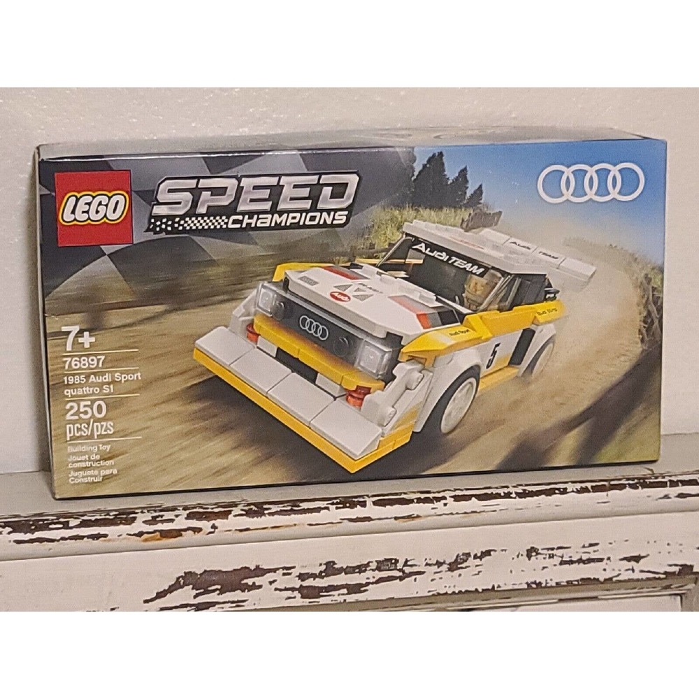 LEGO 1985 Audi Sport quattro S1 Speed Champions (76897) NEW Factory Sealed